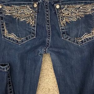 Miss Me jeans low rise. Size 27